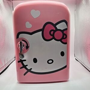 Hello Kitty RARE Sanrio Mini Refrigerator -Tested and Working